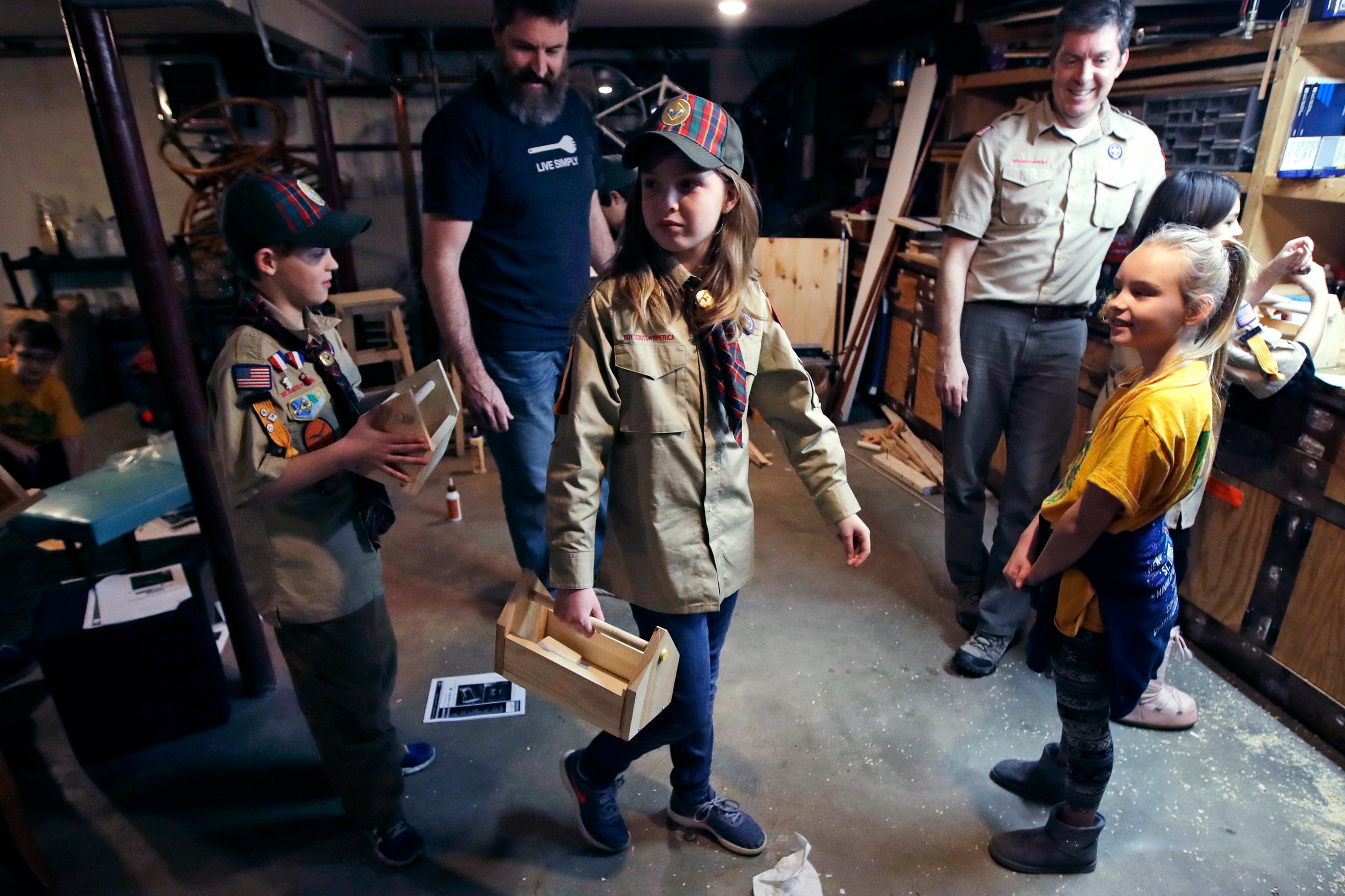 9 58 A M With Girls Joining The Ranks Boy Scouts Plan A Name Change 